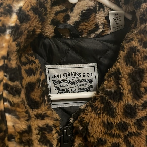Leopard Levi Jacket / Size Medium - Picture 4 of 7